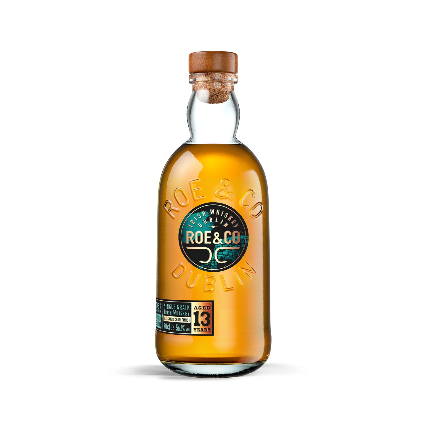 Roe & Co 13 Year Old Cask Strength 2021 Edition Single Grain Irish Whiskey