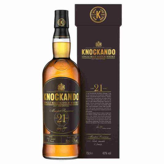 Knockando 21 Year Old Single Malt Scotch Whisky 70cl