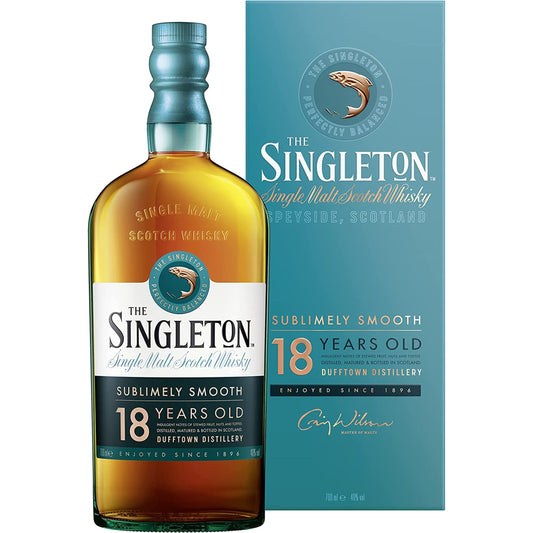 The Singleton of Dufftown 18 Year Old Single Malt Scotch Whisky, 70cl