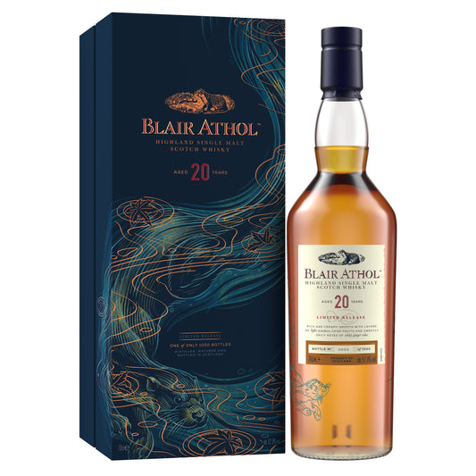 Blair Athol 20 Year Old Single Malt Whisky, 70cl