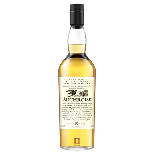 Auchroisk 10 Year Old Flora &amp; Fauna Single Malt Whisky, 70cl